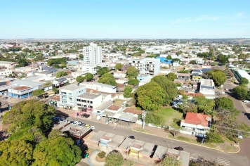 Foto - Cidade - vista aérea