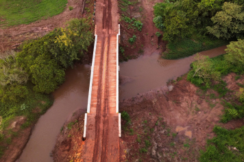 Ponte da Estrada Boiadeira está temporariamente interditada para manutenção