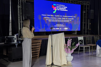 Amambai realiza a 1ª Conferência Municipal de Saúde do Trabalhador e da Trabalhadora