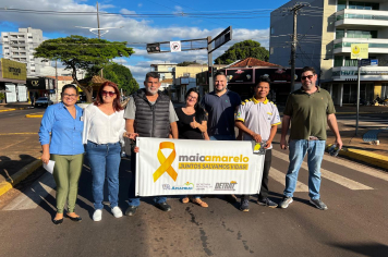 Amambai inicia programação do Maio Amarelo com foco no uso seguro de patinetes e ciclomotores