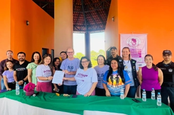 Ação de cidadania e formalização do PROTEGE fortalecem rede de proteção às mulheres em Amambai