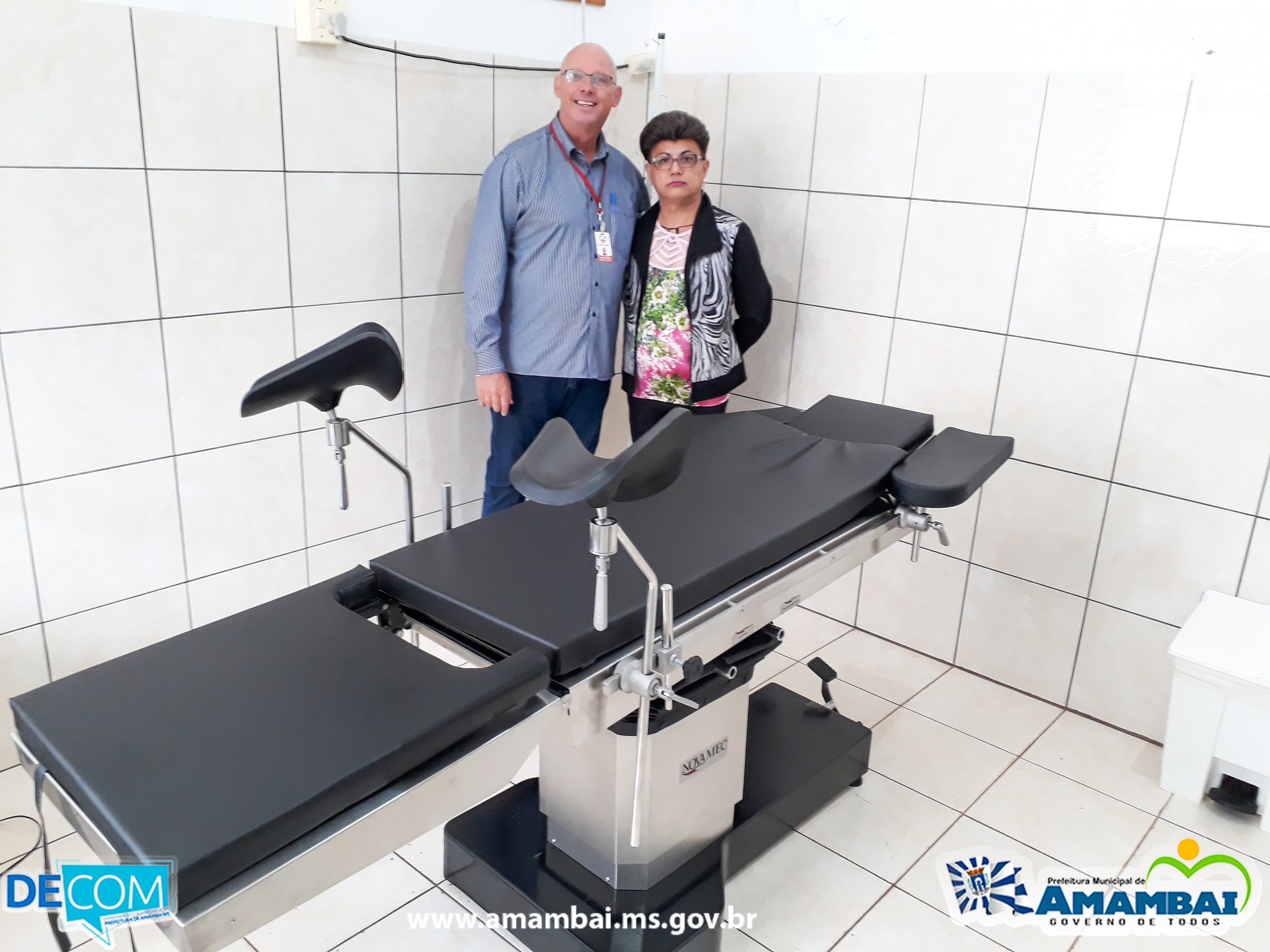 Hospital Regional recebe nova mesa cirúrgica de Parto