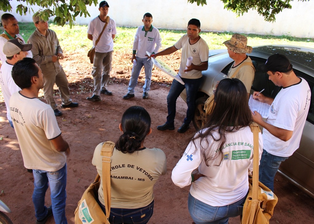 Trabalhos de prevenção à dengue continuam em Amambai