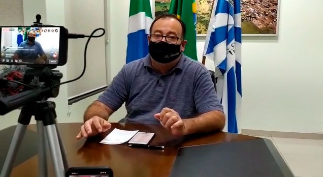 Prefeito de Amambai afirma que sem apoio da população não venceremos a pandemia