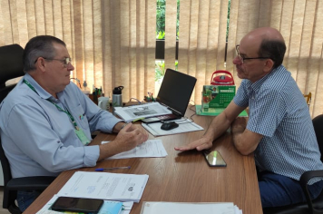 Agricultura Familiar: Prefeito de Amambai discute parcerias em reunião com a Agraer