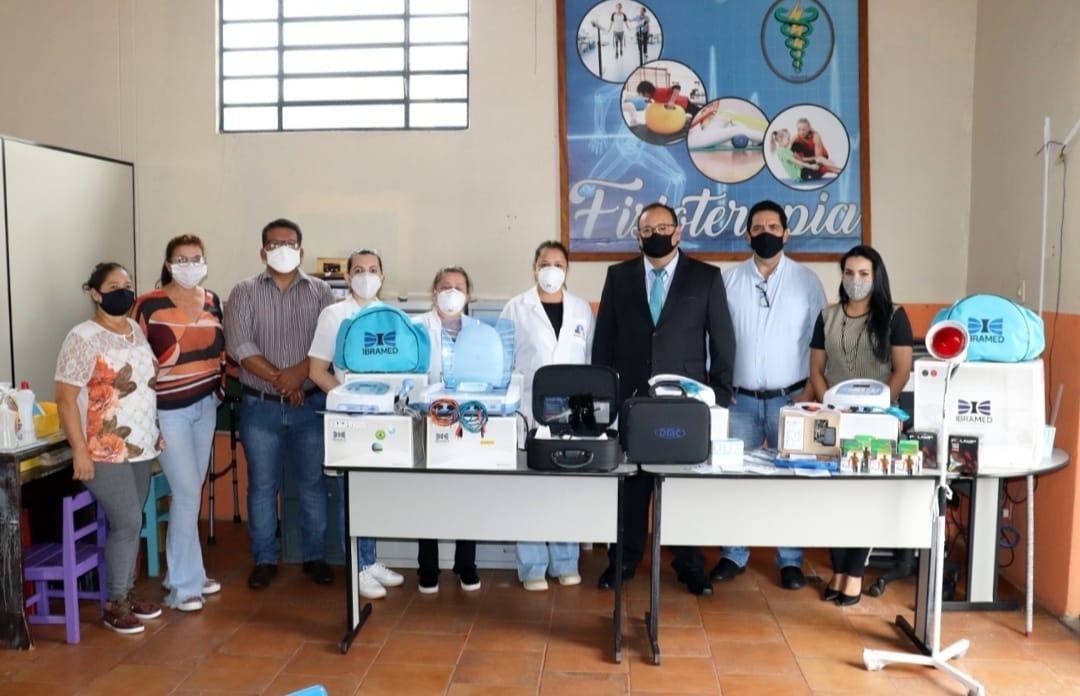 Prefeitura de Amambai entrega 13 equipamentos novos para a Clínica de Fisioterapia