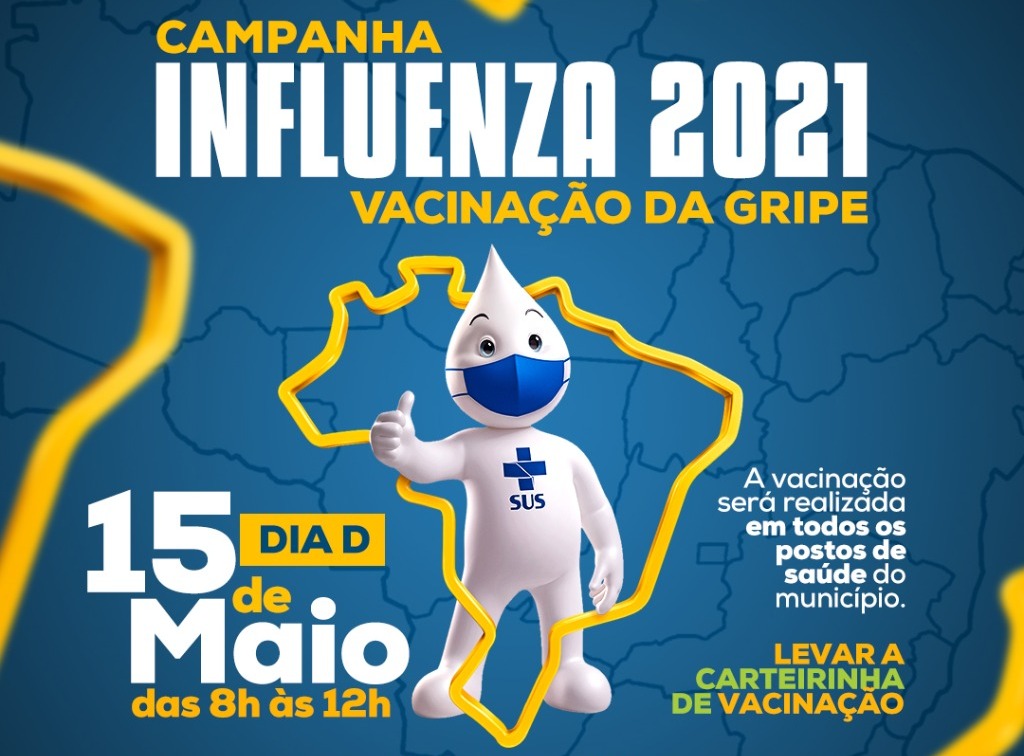 Secretaria de Saúde realiza Dia D de vacinação contra a Influenza neste sábado