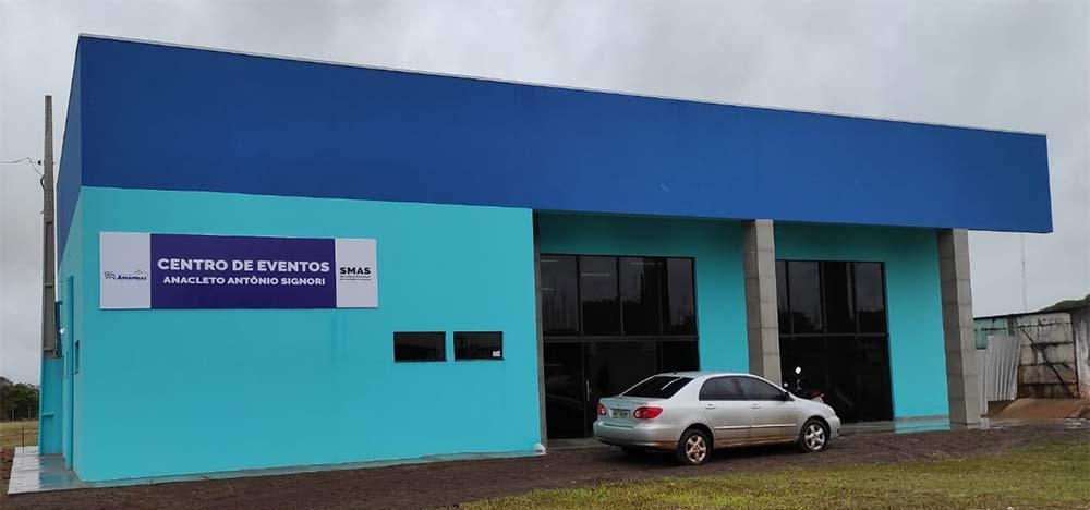 Prefeitura de Amambai inaugura hoje o Centro de Eventos Municipal Anacleto Signori