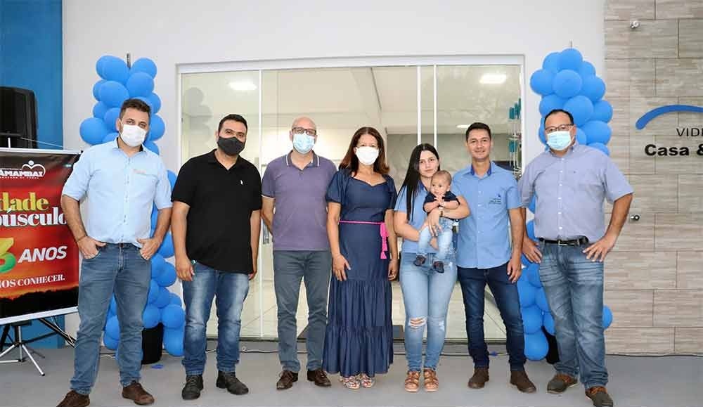 Empresa Casa & Vidro foi reinaugurada em Amambai com novo endereço nesta sexta-feira