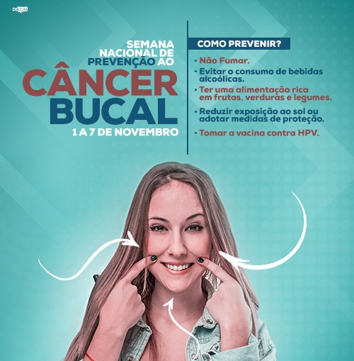 Novembro Vermelho: Amambai inicia campanha de prevenção ao câncer de boca