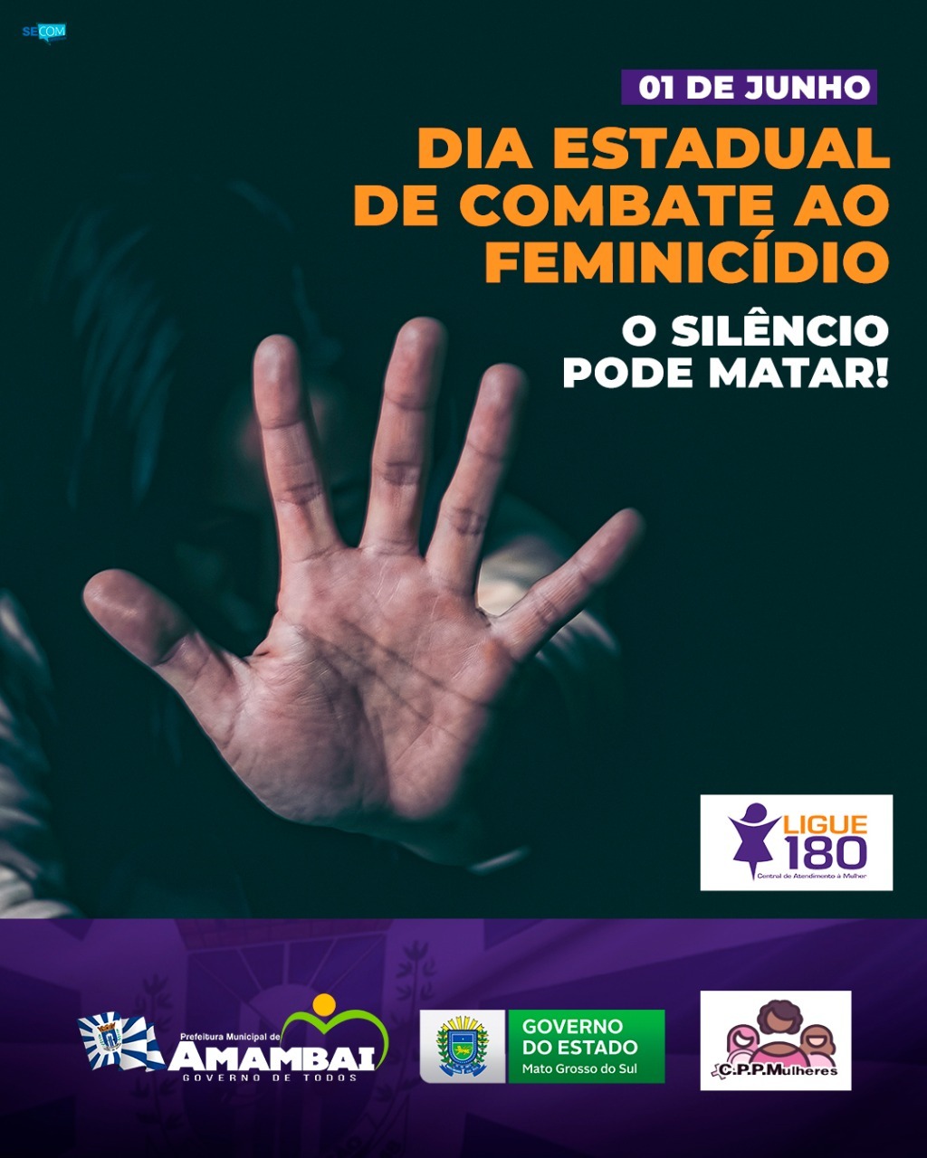“A violência contra a mulher está presente em todas as camadas sociais”, diz gestora da CPPM em Amambai