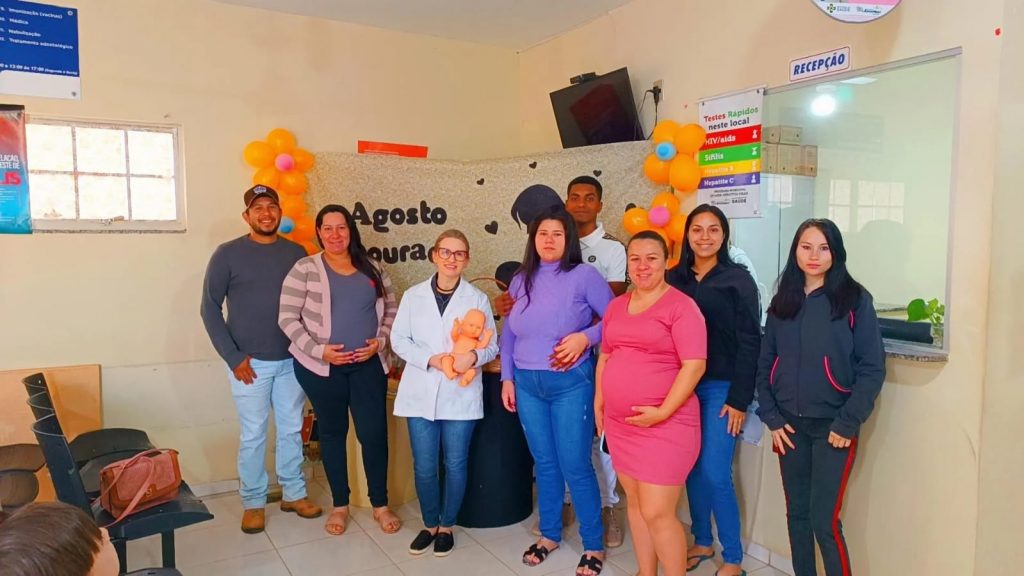 Amambai celebrou Agosto Dourado com ações de incentivo à amamentação