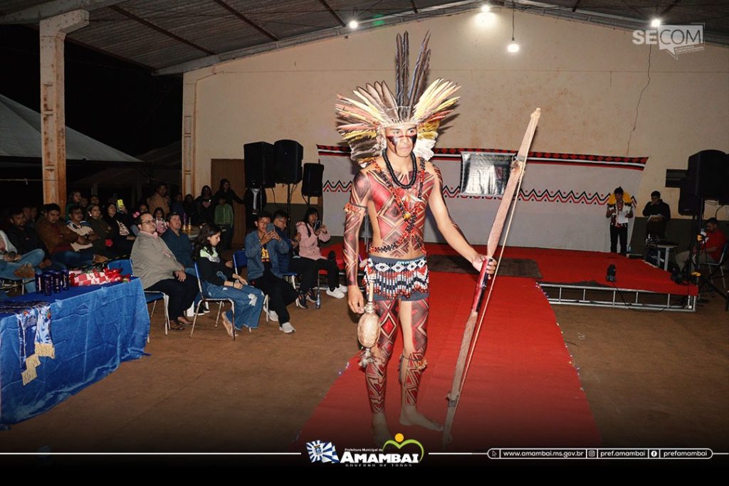 Yumi Samurio e Elvis Ortiz conquistam títulos de Miss e Mister 2024 da Aldeia Amambai