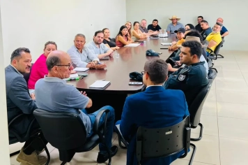 Prefeitura de Amambai promove diálogo institucional sobre segurança pública