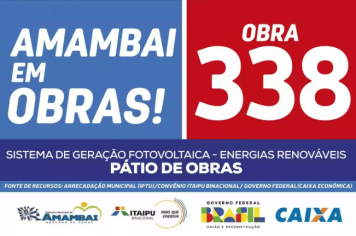 Dr. Bandeira intensifica entrega e lançamento de novas obras em Amambai