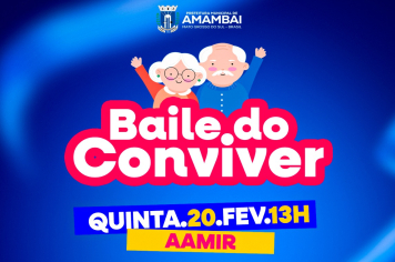 Baile do Conviver inicia nesta quinta-feira (20) com programação especial para idosos