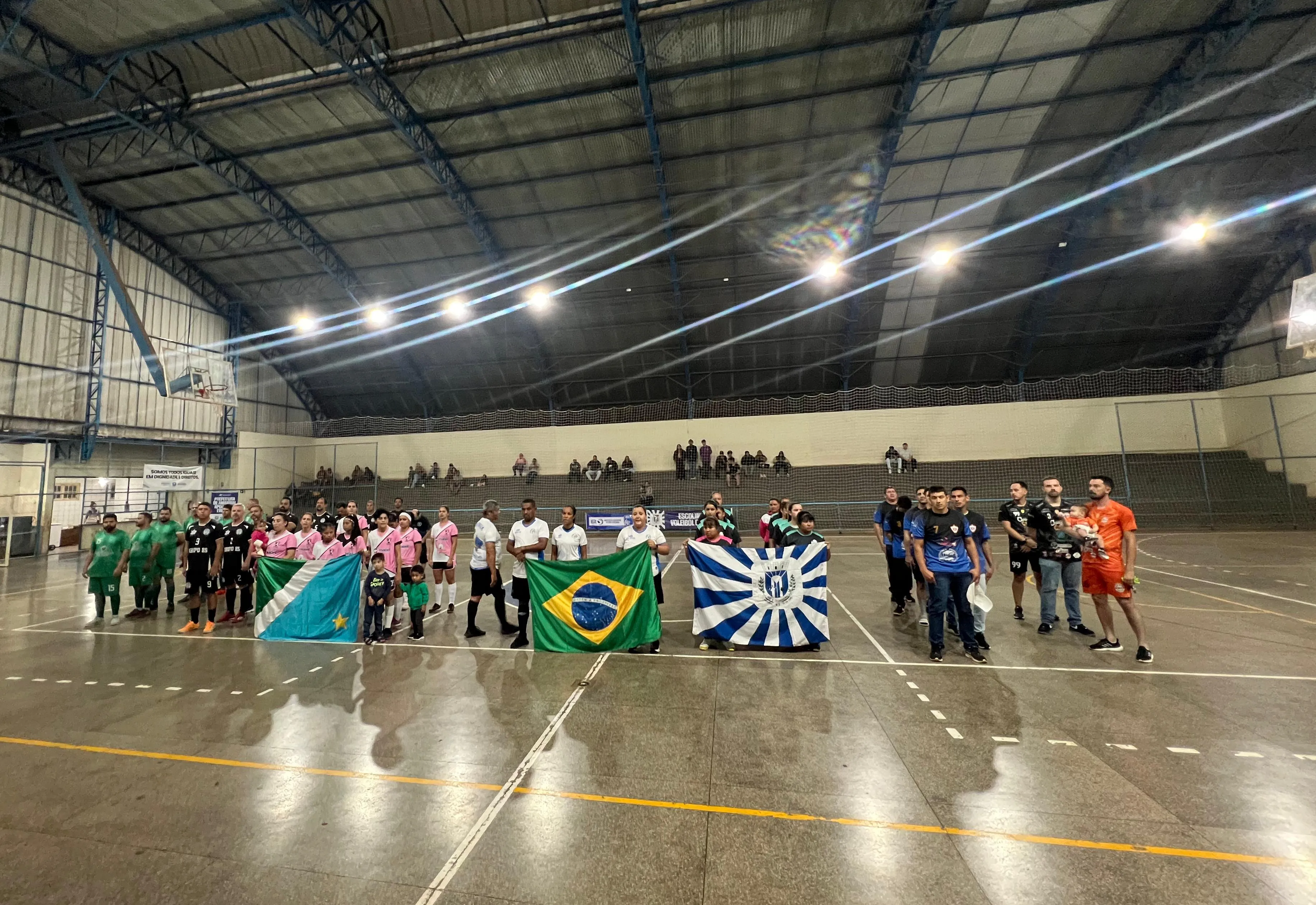 Copa Cidade teve abertura oficial nesta segunda-feira (13) em Amambai 