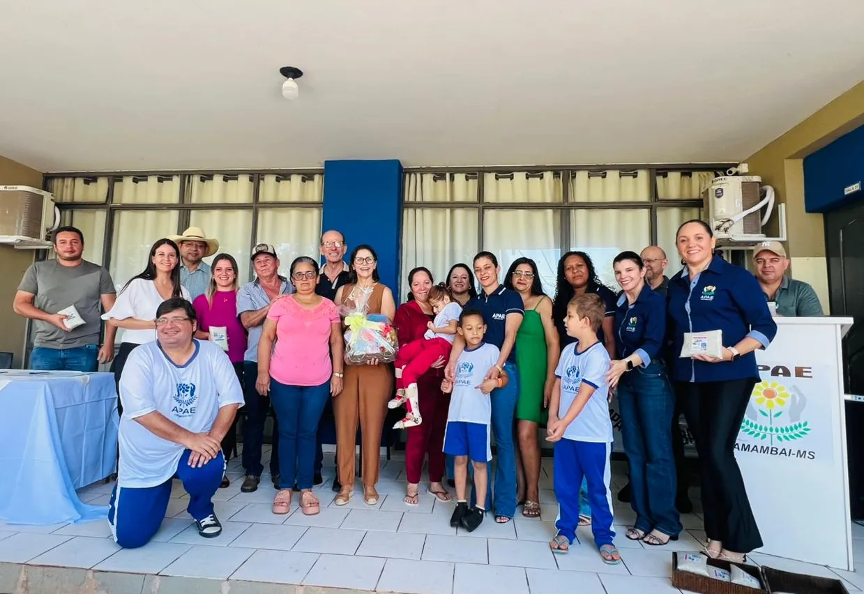 APAE de Amambai celebra assinatura de convênio para melhoria da estrutura escolar