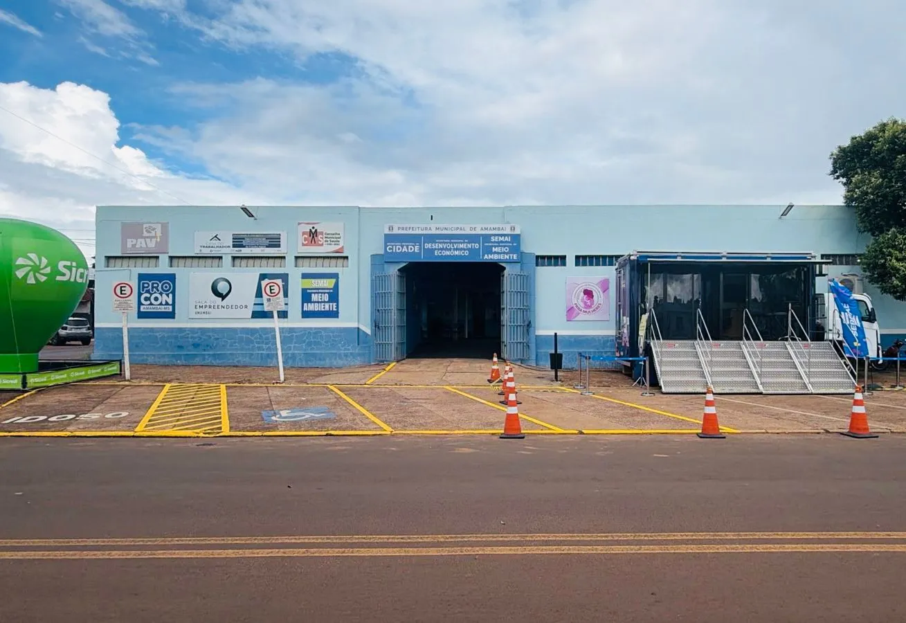 Amambai realiza Semana do Crédito com atendimento ampliado e presença do Sebrae Móvel