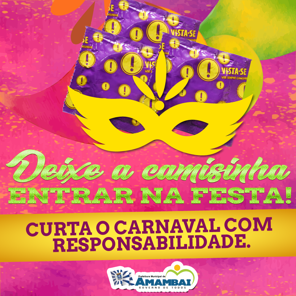 Prefeitura realiza campanha de conscientização para o Carnaval
