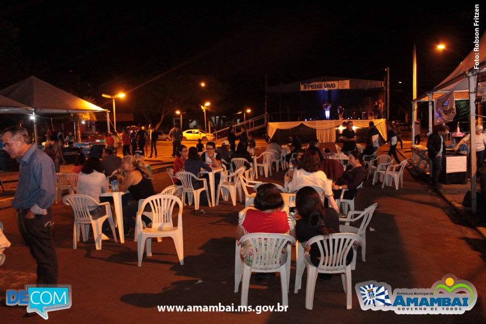 Abertura da 15ª Feira do Peixe Vivo