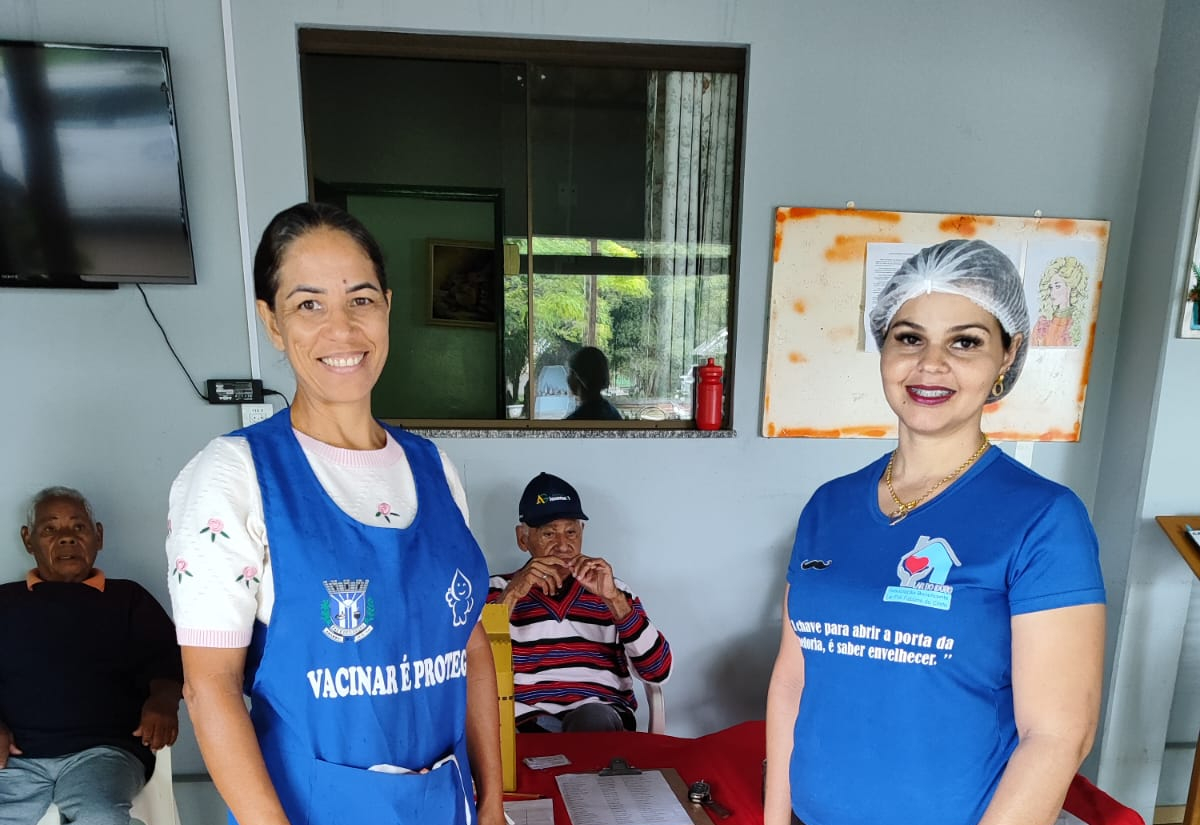 Vacinação contra a gripe chega ao Lar do Idoso em Amambai; campanha segue nas unidades de saúde