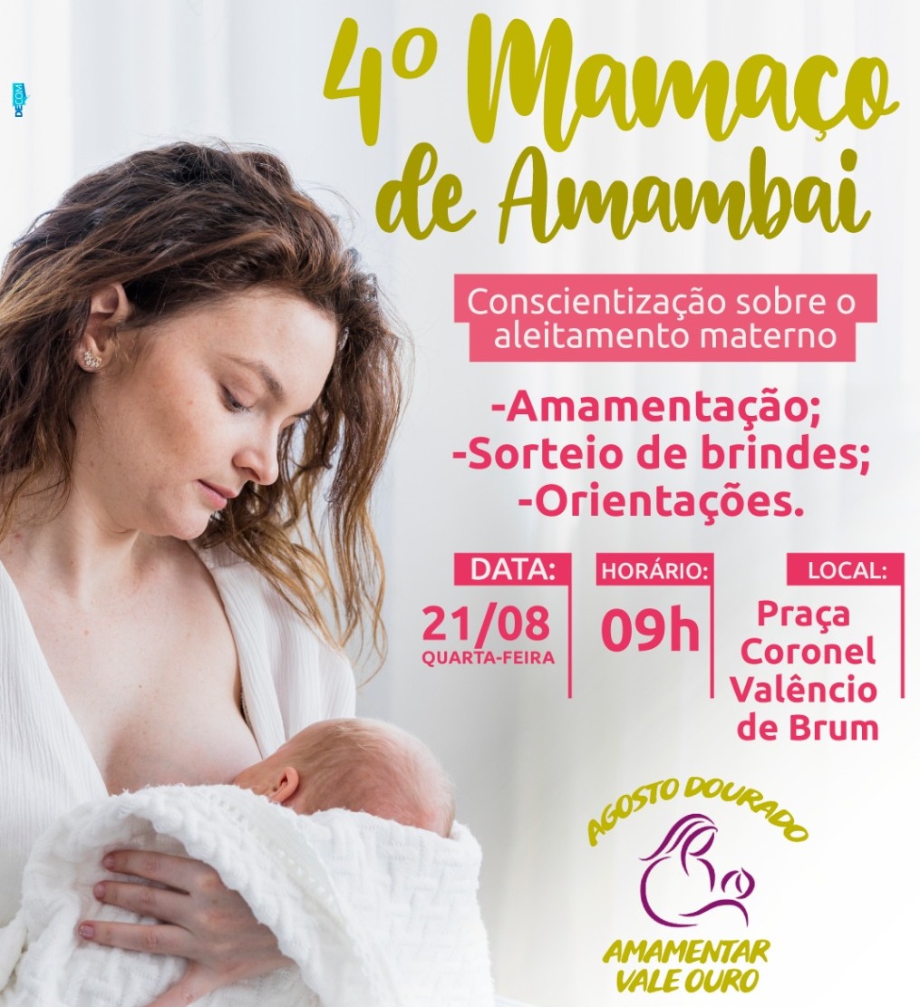 Prefeitura de Amambai e NASF realizam 4ª edição do Mamaço