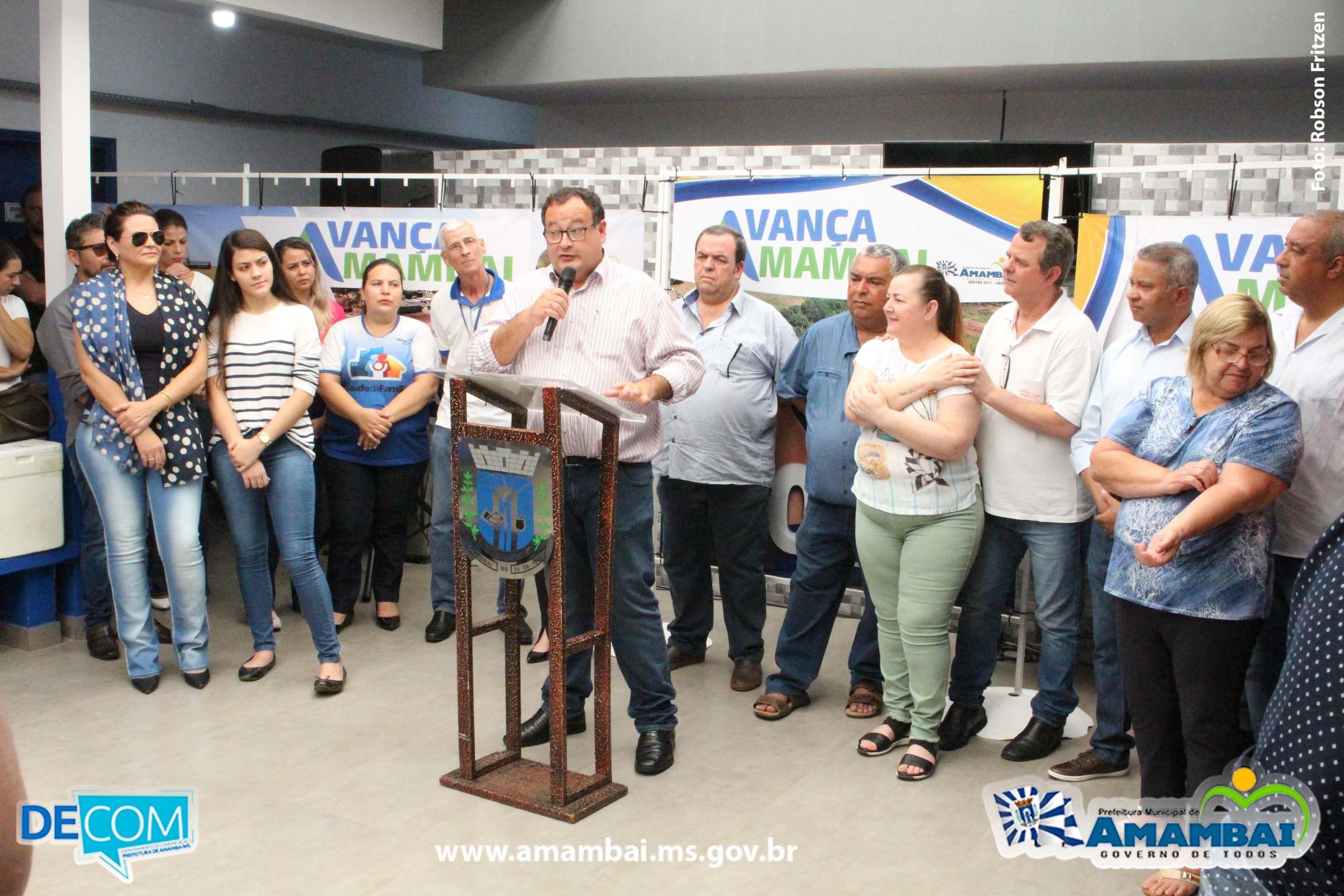 Prefeitura de Amambai inaugurou reforma e ampliação do Posto Central nesta quinta-feira