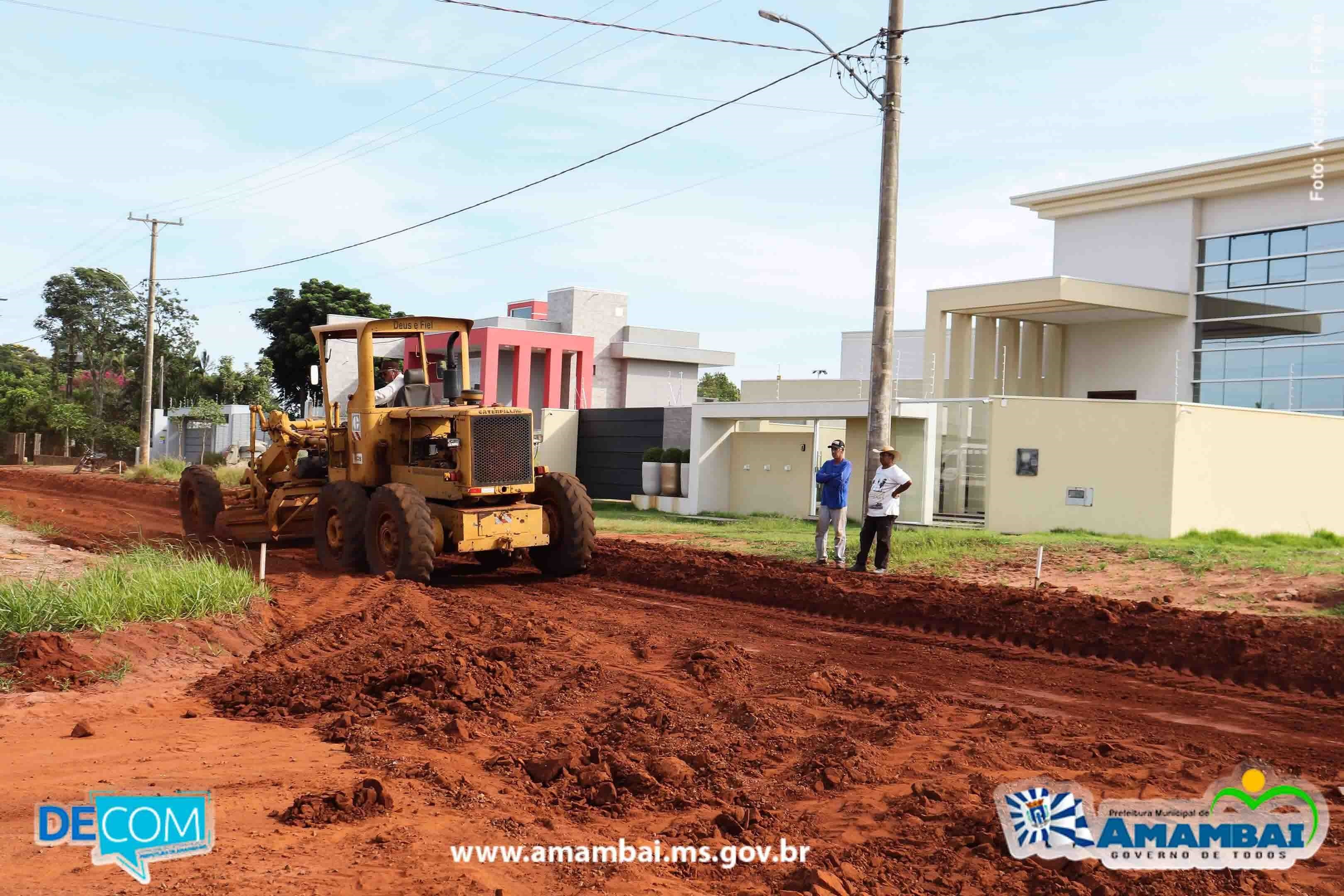 Obra de número 130 da administração municipal foi retomada