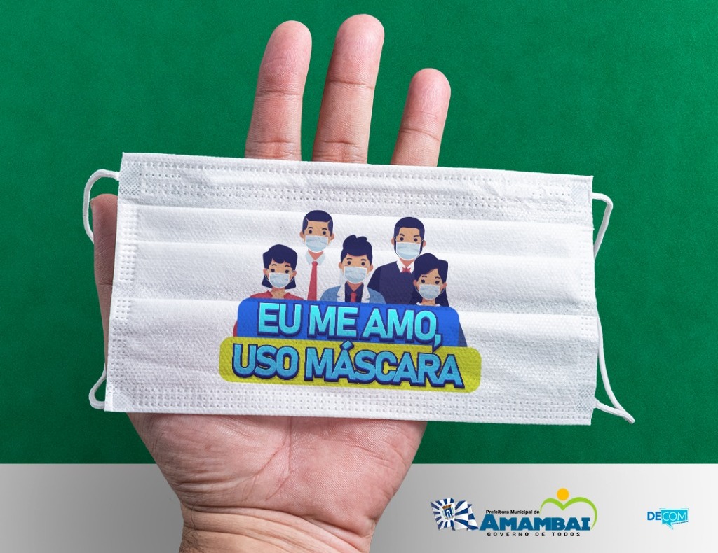 Uso de máscaras é obrigatório em órgãos da Prefeitura e unidades de saúde