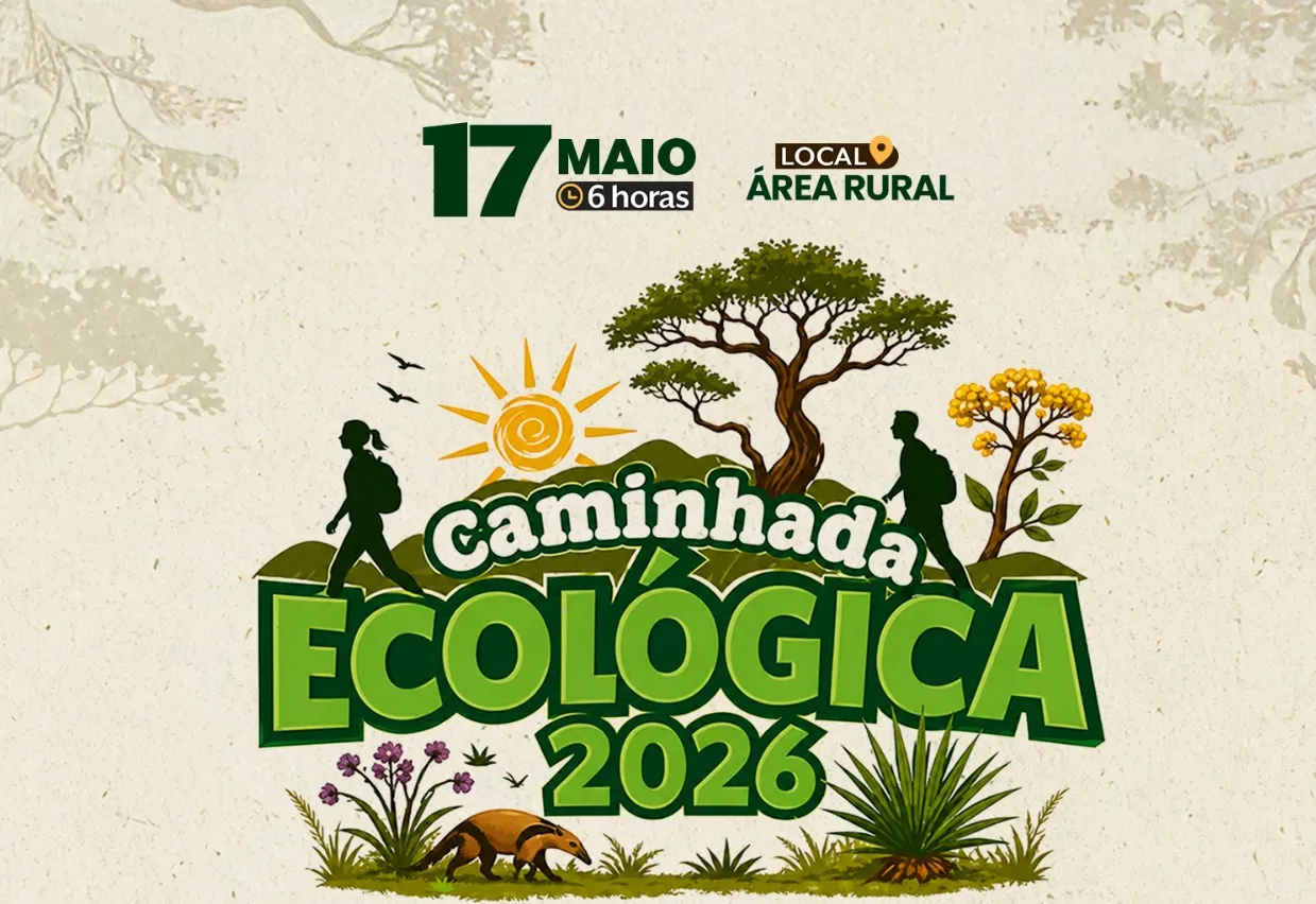 1° Caminhada Ecológica 2026 acontece no dia 17 de maio em Amambai