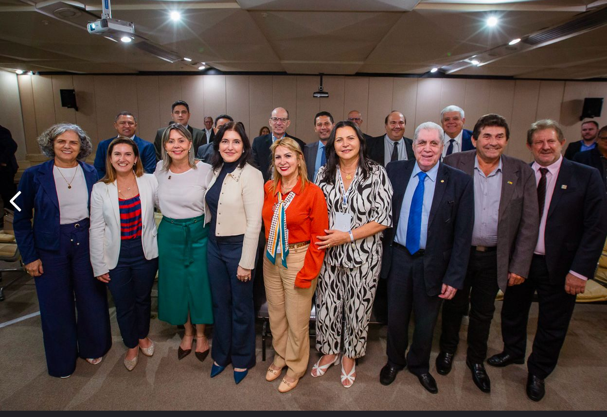 Prefeito participa de reunião com a ministra Simone Tebet em Brasília e reforça investimentos para Amambai