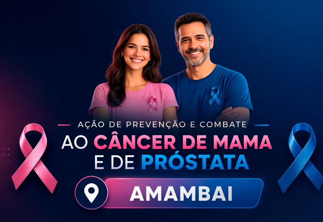 Amambai Realizará ação de prevenção ao câncer de mama e de próstata com apoio do Grupo Onça Pintada