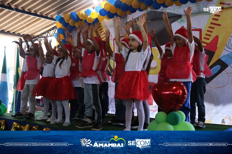 Escola Polo João Rodrigues realiza formatura de alunos do Pré II
