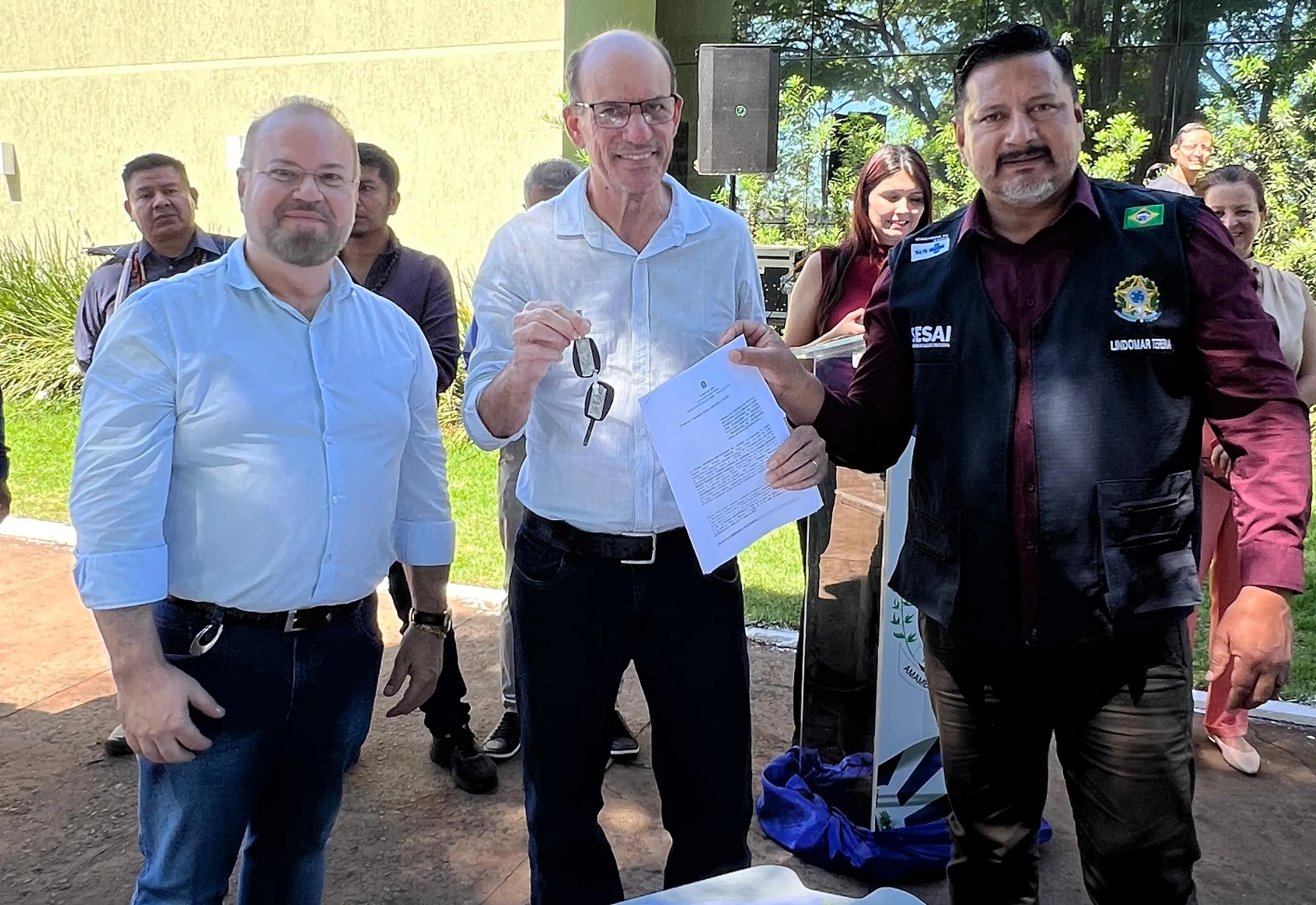 DSEI-MS entrega ambulâncias para Amambai, Dourados e Coronel Sapucaia e reforça a assistência à saúde indígena no Cone Sul