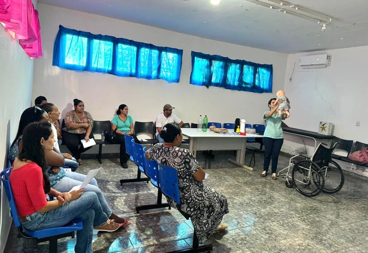 Projeto “Cuidar de Quem Cuida” realizou a primeira oficina de primeiros socorros na ESF Vila Limeira