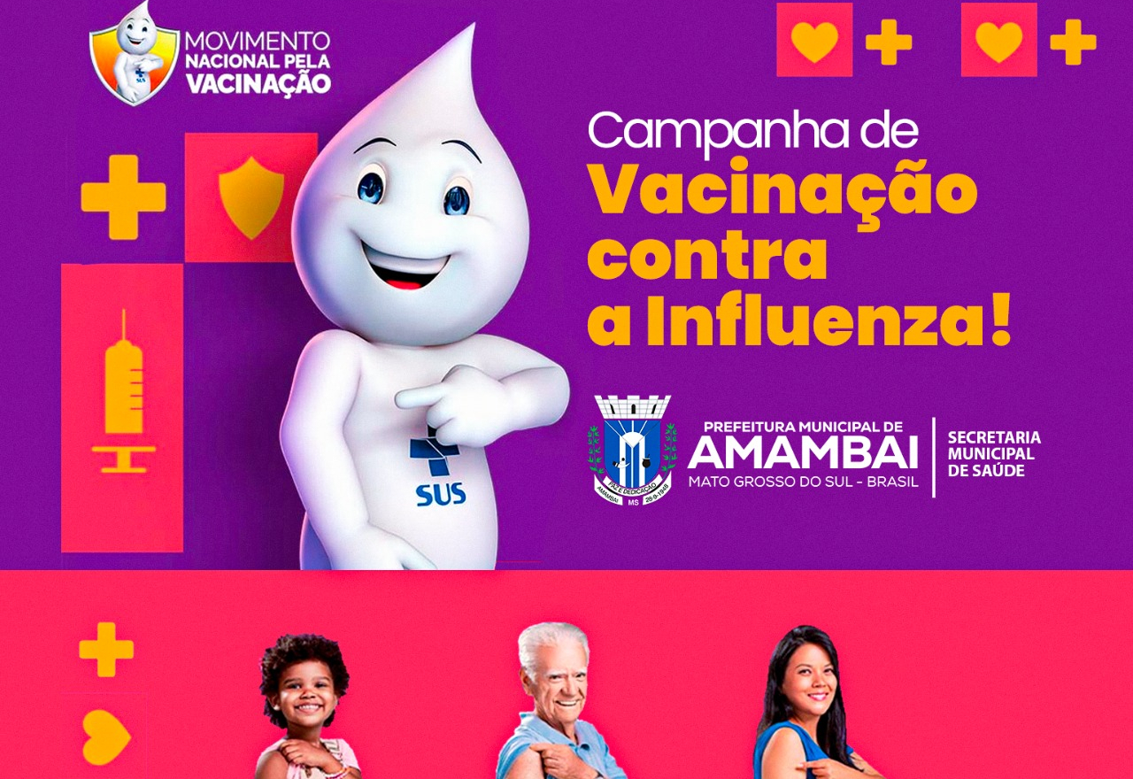 Prefeitura de Amambai inicia Campanha de Vacinação contra a Influenza 2025 com foco nos grupos prioritários