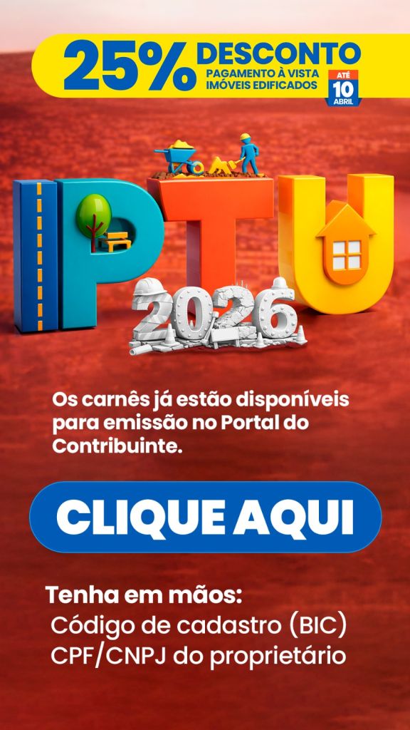 IPTU : Prazo para pagamento com desconto vai até 10 de abril
