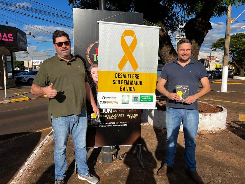 Amambai inicia programação do Maio Amarelo com foco no uso seguro de patinetes e ciclomotores Amambai inicia programação do Maio Amarelo com foco no uso seguro de patinetes e ciclomotores