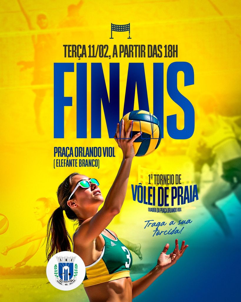 Finais do Torneio de Vôlei de Praia acontecem nesta terça-feira(11) em Amambai Finais do Torneio de Vôlei de Praia acontecem nesta terça-feira(11) em Amambai
