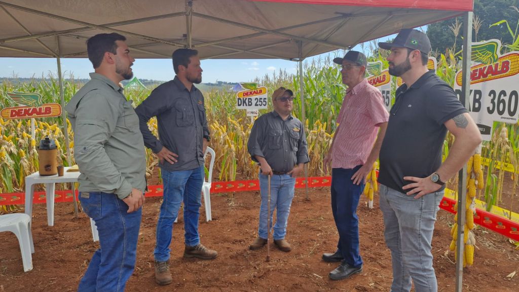 Prefeitura de Amambai prestigia dias de campo voltados à agricultura e pecuária